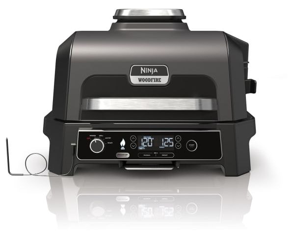 1 Zone(n) 1700 W  OG850EU Woodfire Pro XL Outdoor Grill und Smoker (Schwarz, Grau) 