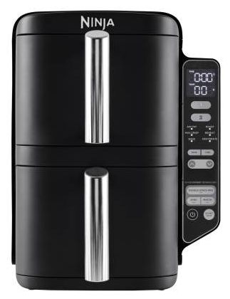 Doppel Low Fat Fritteuse 7,6 l 2470 W  SL300EU (Schwarz) 