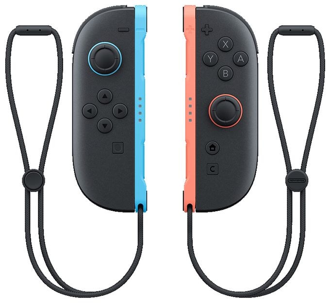 Analog / Digital Joystick für Nintendo Switch 2  Joy-Con 2 Controller (Schwarz, Blau, Rot) 