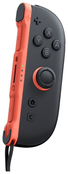 Analog / Digital Joystick für Nintendo Switch 2  Joy-Con 2 (R) (Schwarz, Rot) 