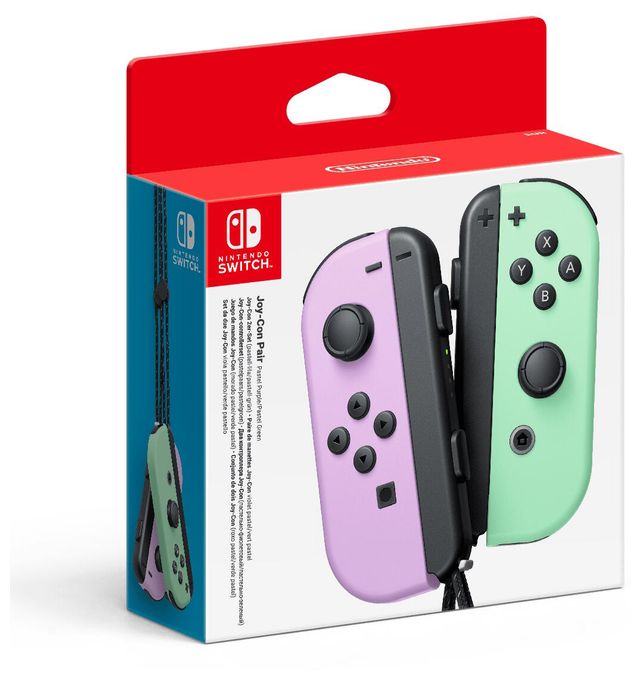 Joy-Con 2er-Set (Pastell-Lila/Pastell-Grün) 