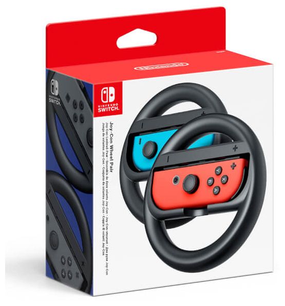Nintendo Switch  Joy Con Lenkrad (Schwarz) 