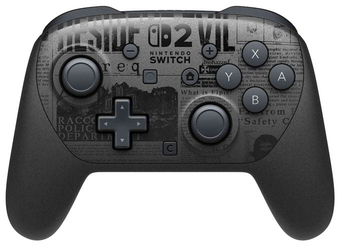Analog / Digital Gamepad für Nintendo Switch 2  Pro Controller - Resident Evil Requiem Edition (Schwarz) 