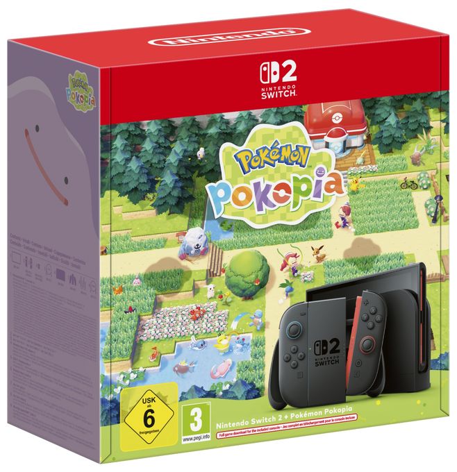  Switch 2 & Pokemon Pokopia (Schwarz) 