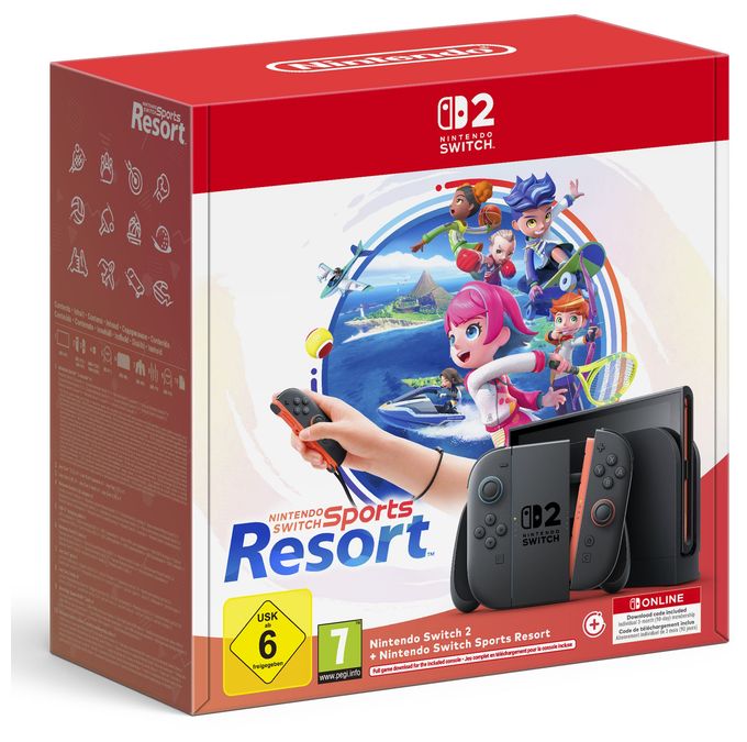 Switch 2 & Switch Sports Resort-Set 