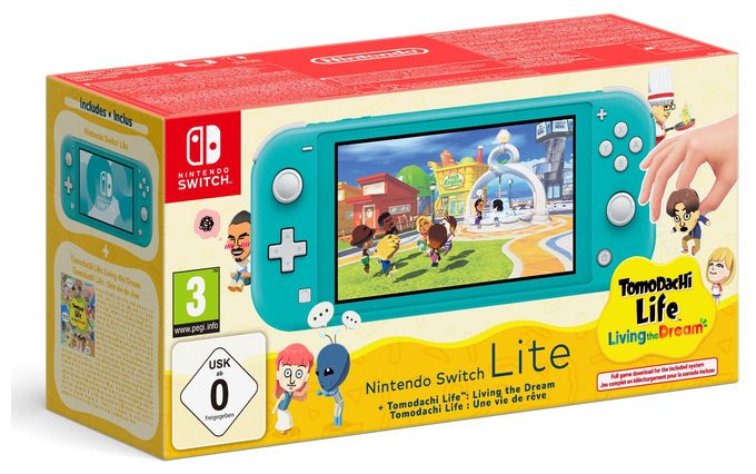 Switch Lite + Tomodachi Life 