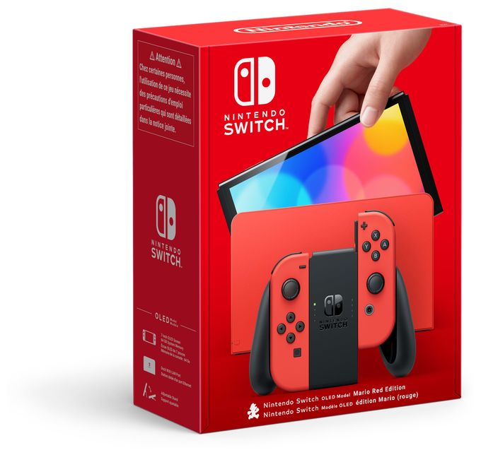 Switch - OLED Model - Mario Red Edition 