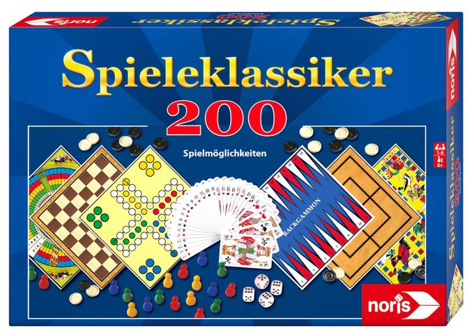 Brettspiel bis zu 6 Spielern ab 6 Jahr(e) 200 Games Collection 