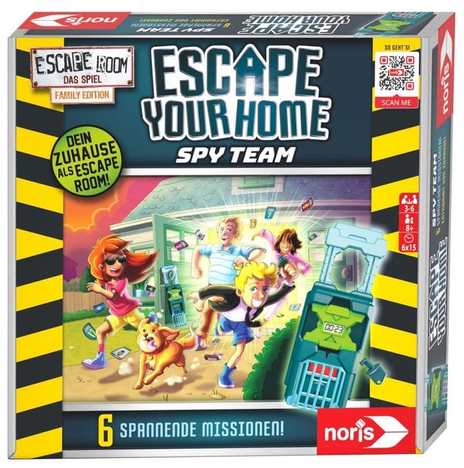 Kartenspiel bis zu 6 Spielern ab 8 Jahr(e) Escape Your Home 