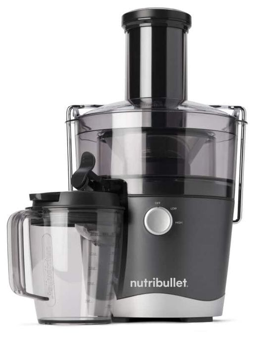 800 W  NBJ100G Entsafter (Schwarz, Grau) 