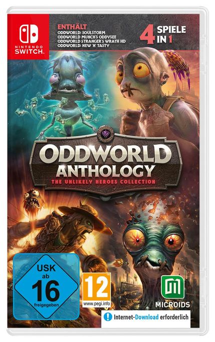 Oddworld Anthology: The Unlikely Heroes Collection (Nintendo Switch) 