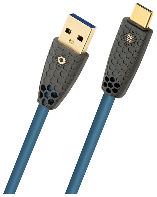 10 Gbit/s Stecker USB A auf USB C 3 m  D1C9563 (Blau, Schwarz) 