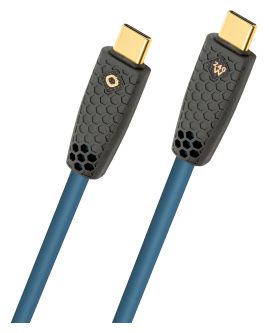 0,48 Gbit/s Stecker Rundkabel USB C auf USB C bis 240 W 1 m  USB Flex Charge CC (Blau, Schwarz) 