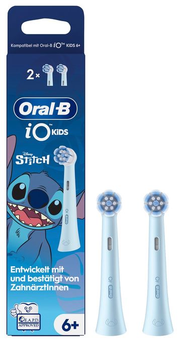 iO Kids 6+ Disney Stitch Aufsteckbürsten, 2 Stück 