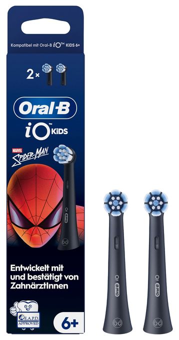 iO Kids 6+ Marvel Spiderman Aufsteckbürsten, 2 Stück 