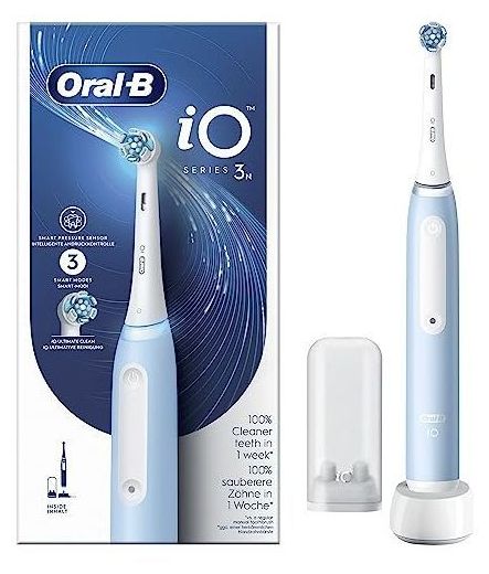 Vibrierende Zahnbürste für Erwachsene  iO Series 3N (Hellblau, Weiß) 