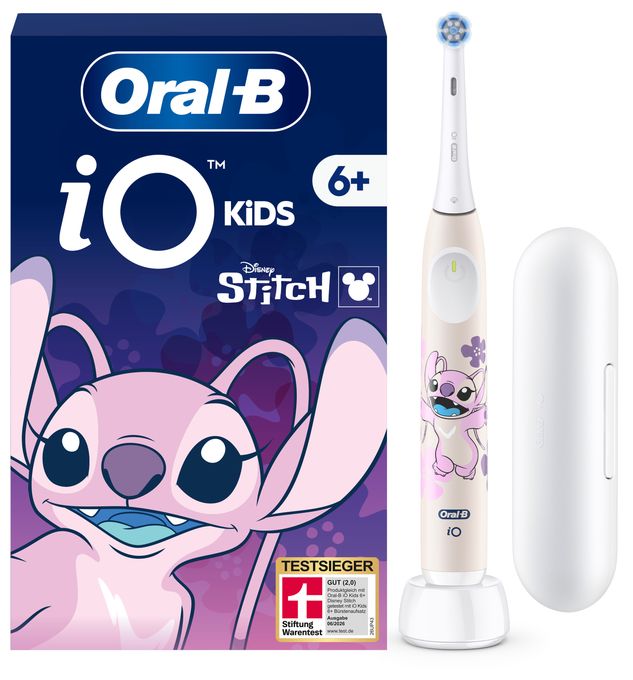 Rotierende Zahnbürste für Kinder  Kids Stitch (Weiß/Pink) 