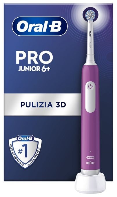 Rotierende Zahnbürste für Kinder  Pro Junior 6+ (Violett) 