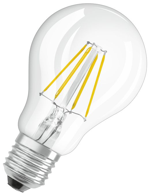 LED Lampe Globe E27 EEK: E 470 lm Warmweiß (2700K) entspricht 40 W Star 