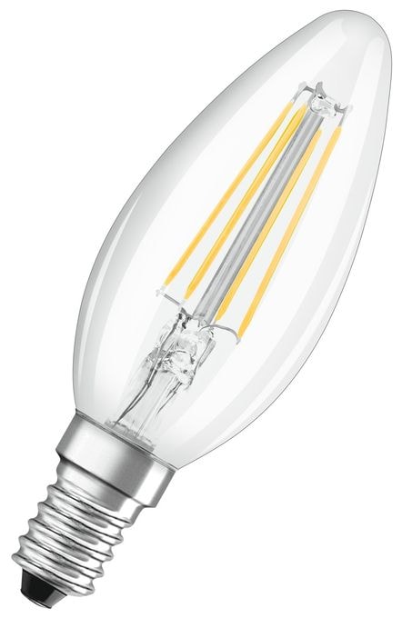 LED Lampe Kerze E14 EEK: E 470 lm Warmweiß (2700K) entspricht 40 W Star 