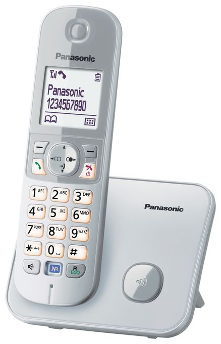 DECT-Telefon  KX-TG6811 (Silber) 