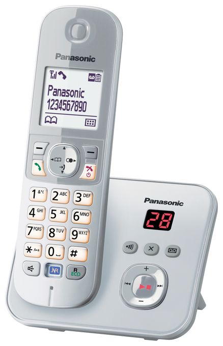 DECT-Telefon  KX-TG6821 (Silber) 
