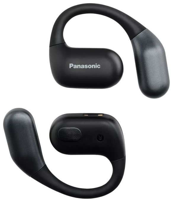 Knochenschall Bluetooth Kopfhörer kabellos 7 h Laufzeit IPX4  RB-F10DE (Schwarz) 