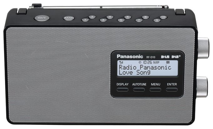 DAB, DAB+, FM Radio Persönlich  RF-D10 (Schwarz) 