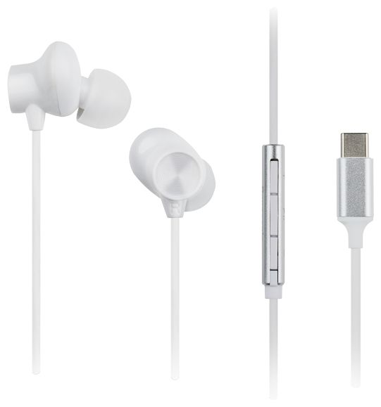 In-Ear Kopfhörer Kabelgebunden USB Typ-C  RP-TCM225DEW (Weiß) 