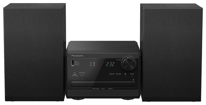 Heim-Audio-Mikrosystem DAB+, FM 20 W Bluetooth  SC-PM272 (Schwarz) 