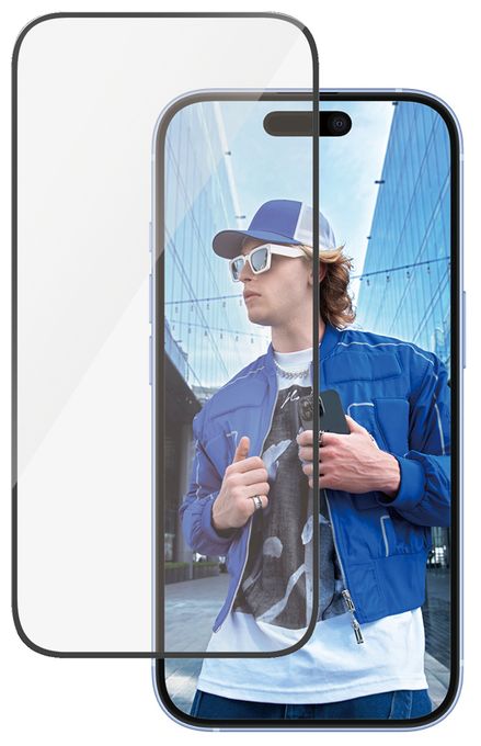 Klare Bildschirmschutzfolie Gehärtetes Glas, Polyethylenterephthalat, Silikon für  Apple Apple - iPhone 16, Apple - iPhone 15 Kratzresistent, Schockresistent 2861 Screen Protector 