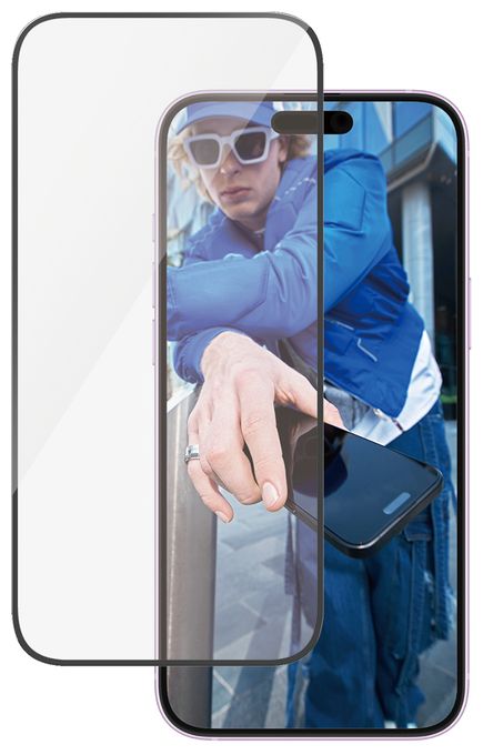 Klare Bildschirmschutzfolie Gehärtetes Glas, Polyethylenterephthalat, Silikon für  Apple Apple - iPhone 16 Plus, Apple - iPhone 15 Plus Kratzresistent, Schockresistent 2863 Screen Protector 