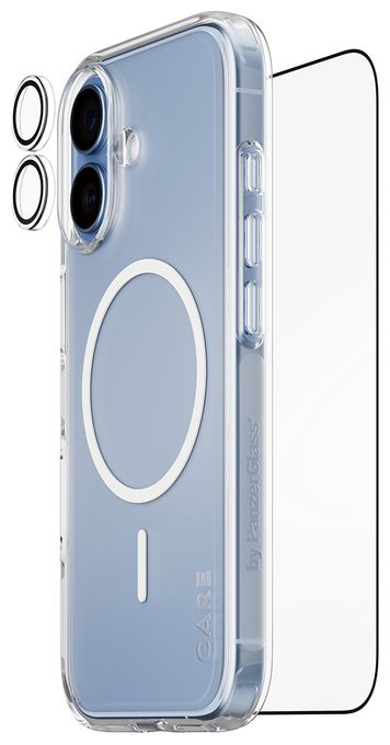 Klare Bildschirmschutzfolie Gehärtetes Glas, Polyethylenterephthalat, Silikon für  Apple Apple - iPhone 17 Kratzresistent, Schockresistent 46095 3-in-1 Explorer Set 