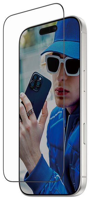 Klare Bildschirmschutzfolie Gehärtetes Glas, Polyethylenterephthalat, Silikon für  Apple Apple - iPhone 17 Pro Kratzresistent, Schockresistent 48188 