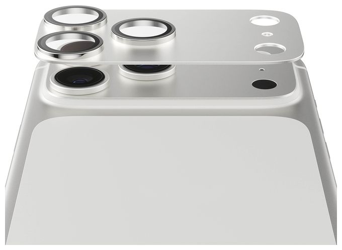 Klare Bildschirmschutzfolie Silikon für  Apple Apple - iPhone 17 Pro Kratzresistent, Schockresistent 59749 Fender Kameraschutz 