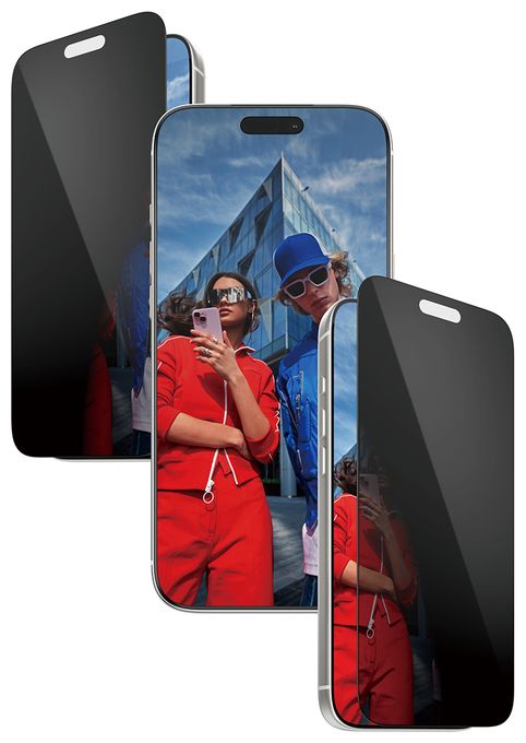Klare Bildschirmschutzfolie Gehärtetes Glas, Polyethylenterephthalat, Silikon für  Apple Apple - iPhone 17 Pro Max Kratzresistent, Schockresistent 75492 2-Way Privacy 
