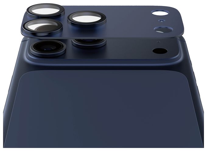 Klare Bildschirmschutzfolie Silikon für  Apple Apple - iPhone 17 Pro Kratzresistent, Schockresistent 79739 Fender Kameraschutz 