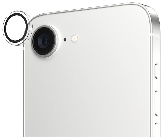 Klare Bildschirmschutzfolie Gehärtetes Glas, Silikon für  Apple Apple - iPhone 16e, Apple - iPhone 17e Kratzresistent, Schockresistent Ceramic Hoops 