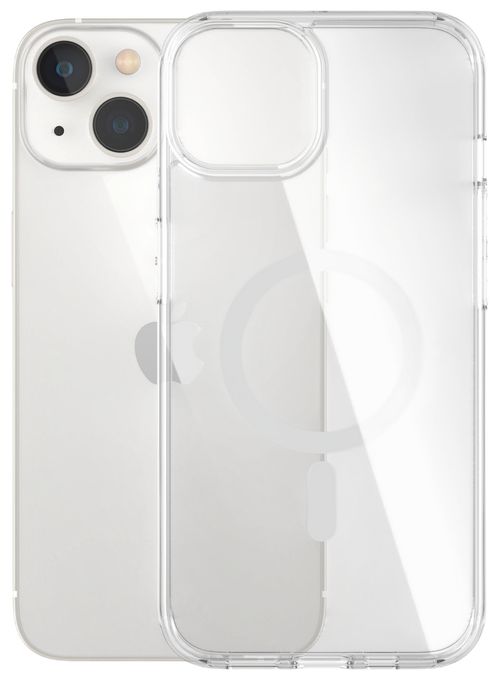 Cover für Apple iphone 14  HardCase MagSafe (Transparent) 