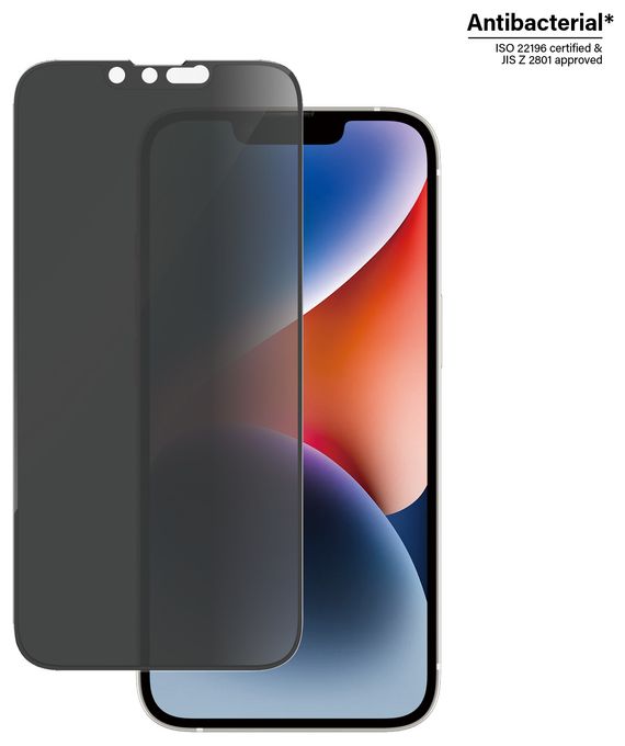Klare Bildschirmschutzfolie Gehärtetes Glas, Polyethylenterephthalat, Silikon für  Apple Apple - iPhone 14, Apple - iPhone 13, Apple - iPhone 13 Pro Kratzresistent, Schockresistent, Antibakteriell P2783 