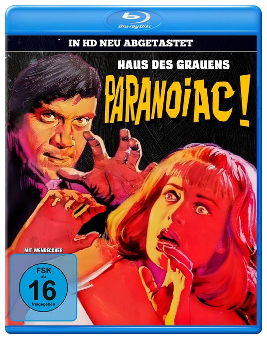 Paranoiac - Haus des Grauens (in HD neu abgetastet) (Blu-Ray) 