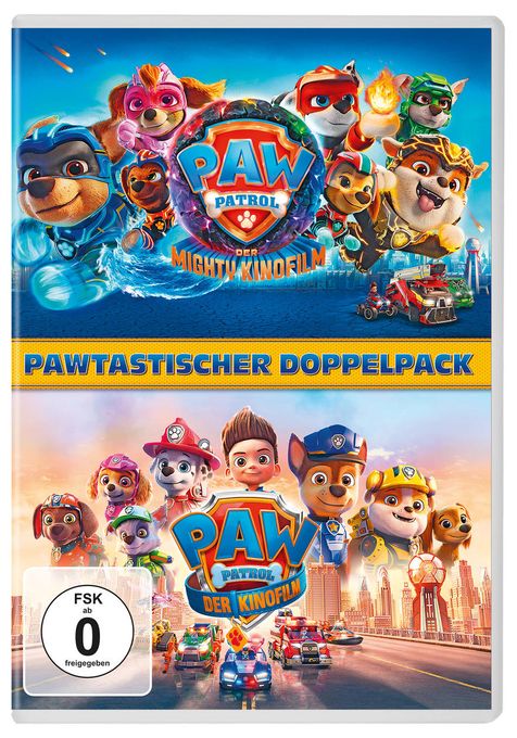 PAW Patrol: Der Mighty Kinofilm & PAW Patrol: Der Kinofilm (DVD) 