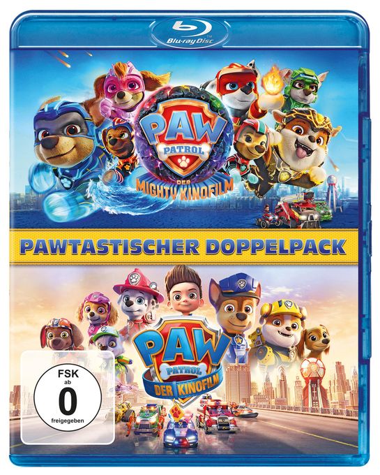 PAW Patrol: Der Mighty Kinofilm & PAW Patrol: Der Kinofilm (Blu-Ray) 