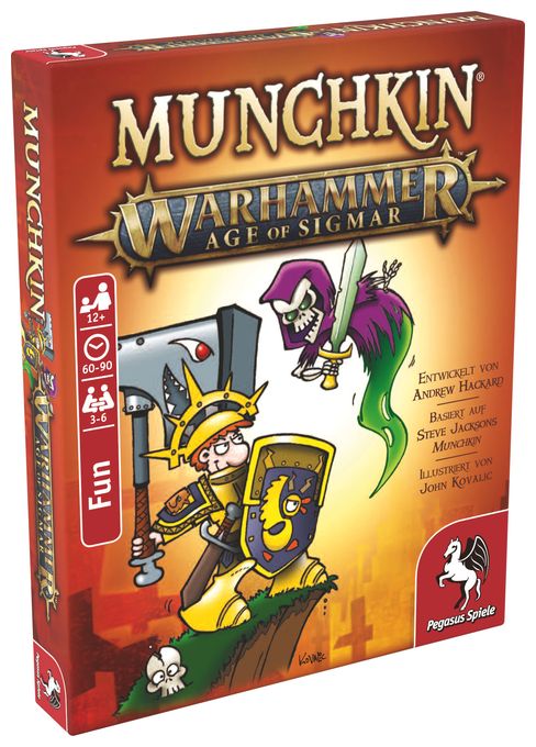 Kartenspiel bis zu 6 Spielern ab 12 Jahr(e) 17020G Munchkin Warhammer Age of Sigmar 