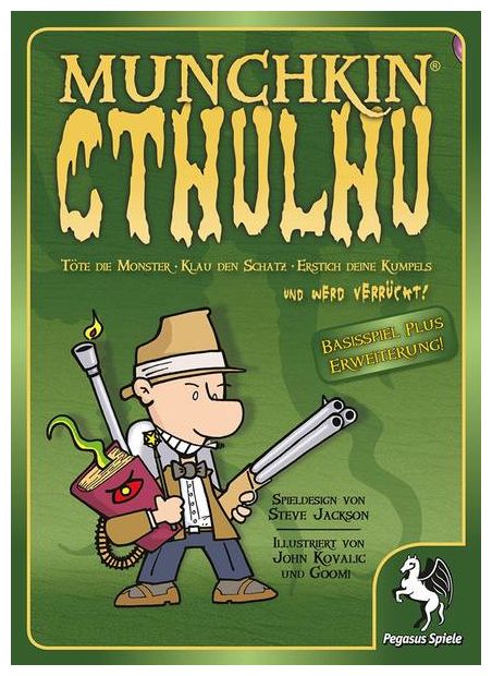 Brettspiel-Erweiterung bis zu 6 Spielern ab 12 Jahr(e) 17189G Munchkin Cthulhu 1+2 