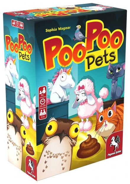 Brettspiel-Erweiterung bis zu 4 Spielern ab 8 Jahr(e) 18338G Poo Poo Pets 