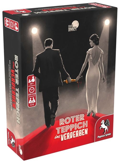 bis zu 8 Spielern ab 16 Jahr(e) 19010G Deadly Dinner - Roter Teppich ins Verderben 