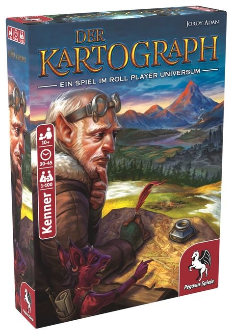 bis zu 100 Spielern ab 10 Jahr(e) 51310G Der Kartograph 