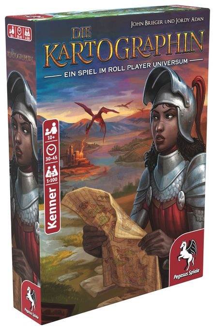 Brettspiel bis zu 100 Spielern ab 10 Jahr(e) 51311G Die Kartographin 