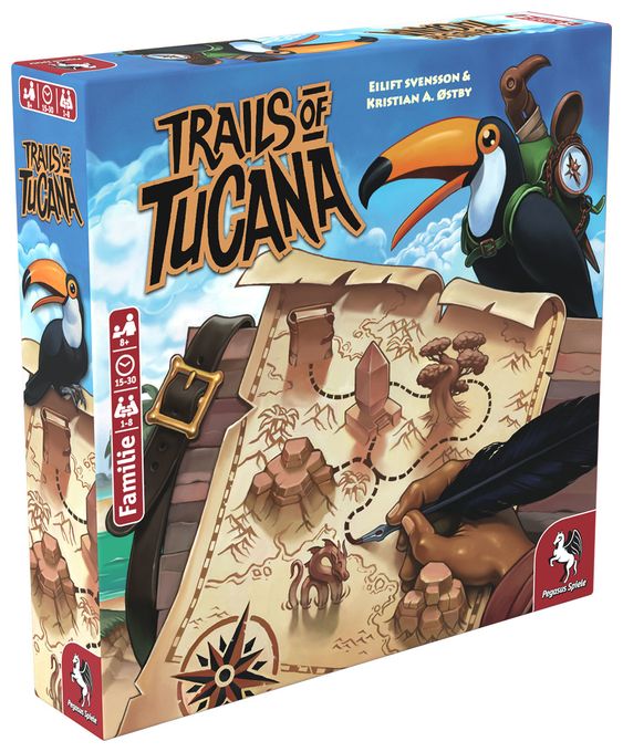 Kartenspiel bis zu 8 Spielern ab 8 Jahr(e) 53150G Trails of Tucana 